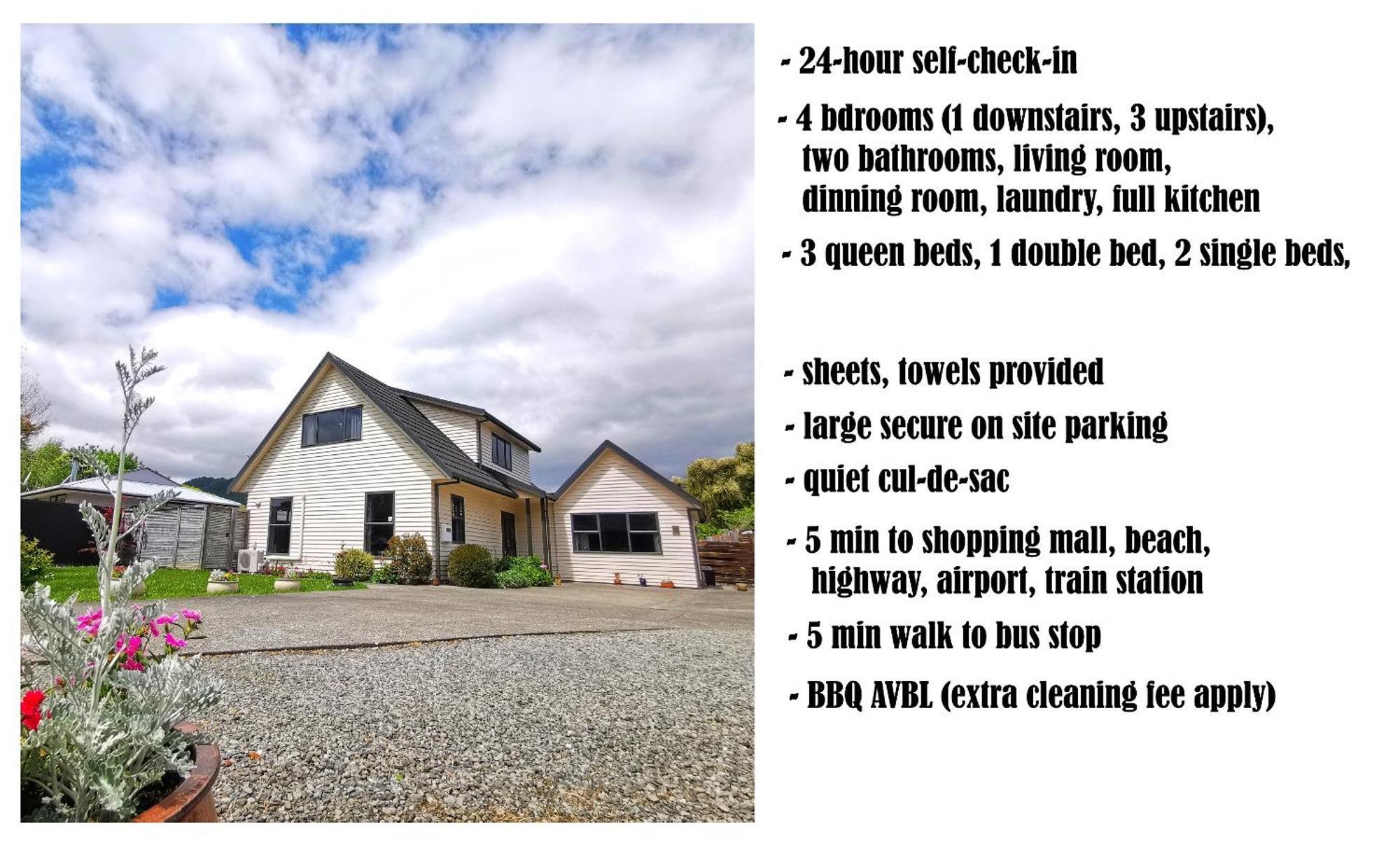 Villa Atarau Grove 4bdrm house à Paraparaumu Extérieur photo